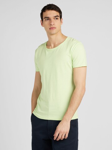 Key Largo Shirt 'FREEZE' in Groen: voorkant