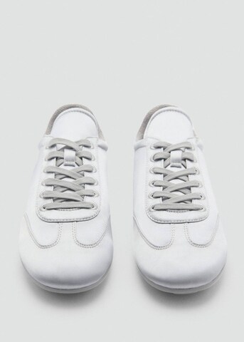 MANGO Sneaker 'Plains' in Silber