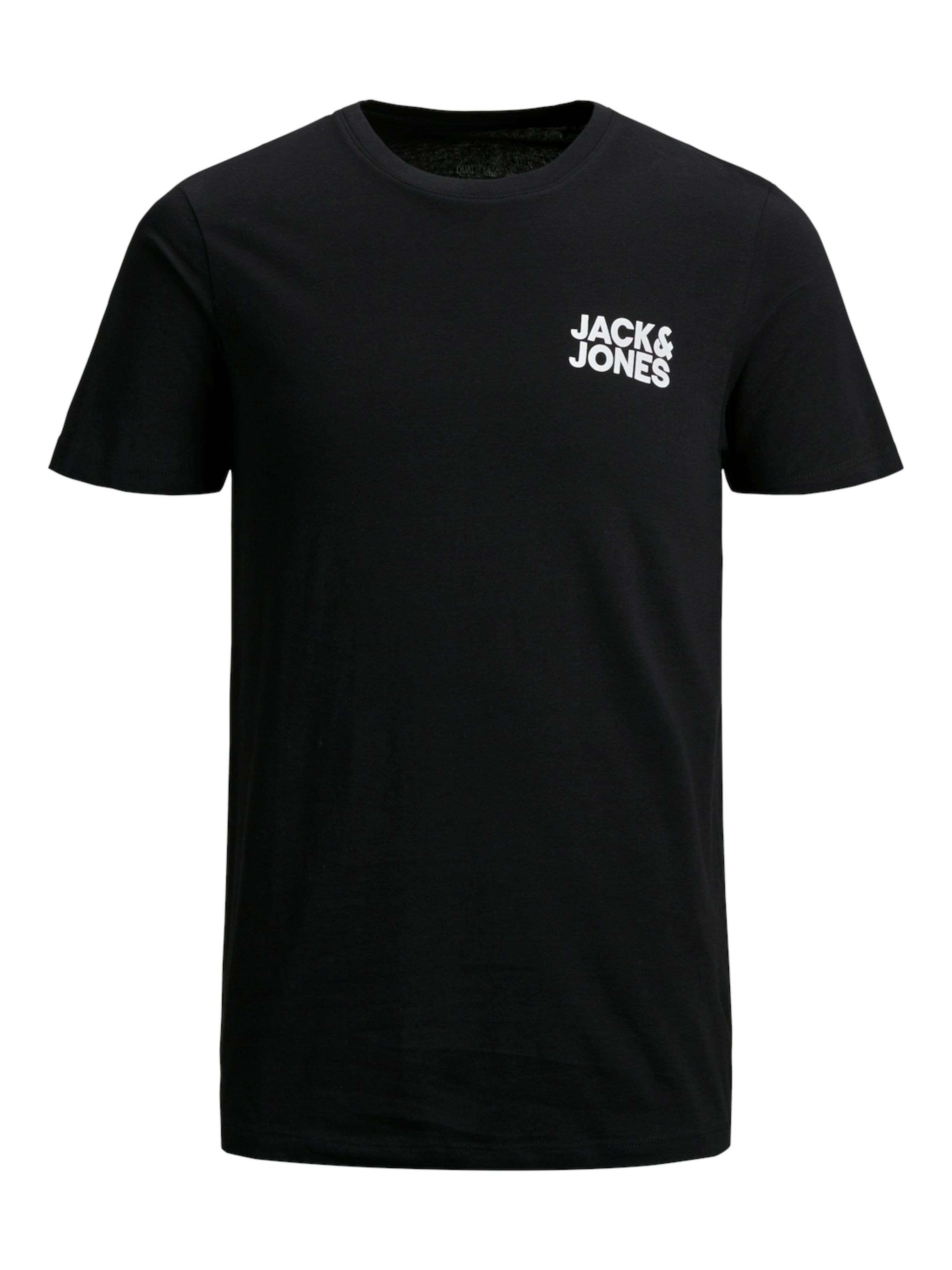 JACK & JONES Majica | črna barva