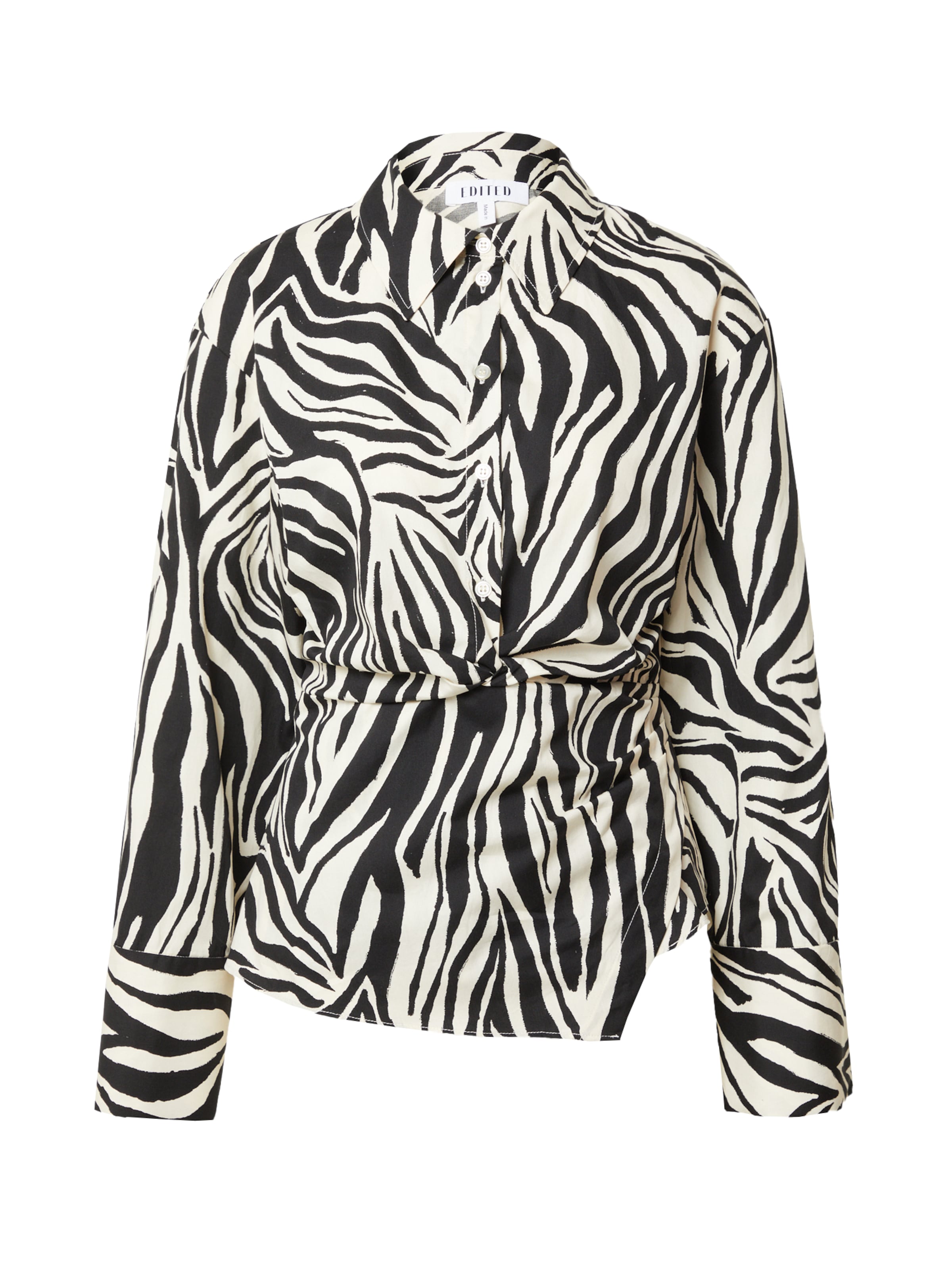 EDITED Μπλούζα σε μαύρο: μπροστά