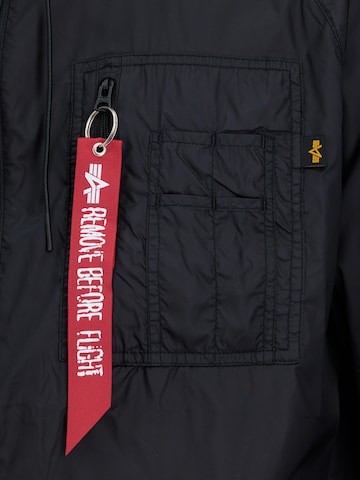 ALPHA INDUSTRIES Overgangsjakke i svart