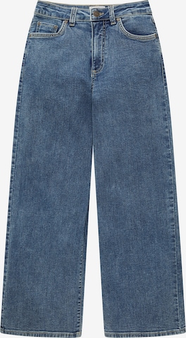 TOM TAILOR Zvonové kalhoty Džíny – modrá: přední strana