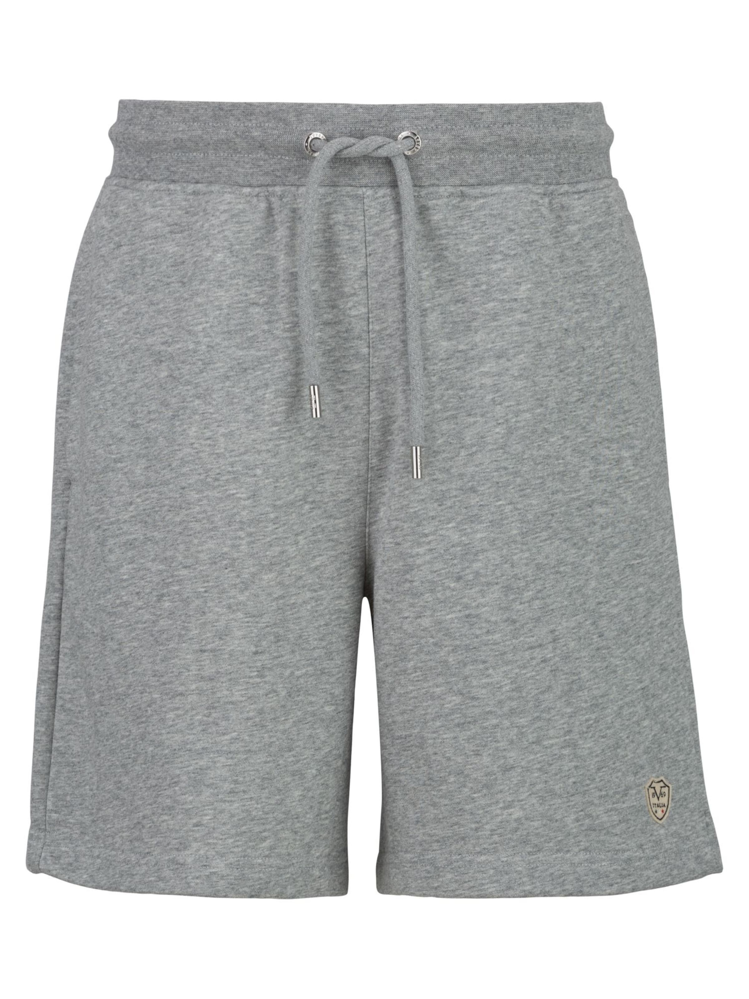 19V69 ITALIAregular Hlače 'Sergio' - siva boja: prednji dio