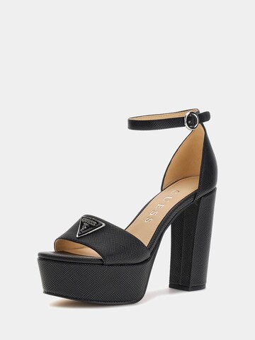 GUESS Sandale 'Seton ' in Schwarz
