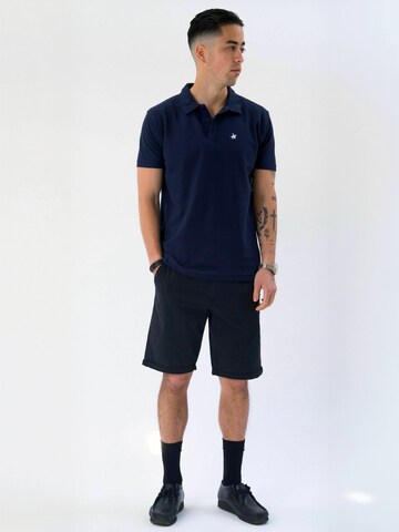 TEESHOPPEN - Ajuste regular Camisa ' Classic ' en azul