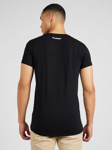 MAMMUT Functioneel shirt 'Seon' in Zwart