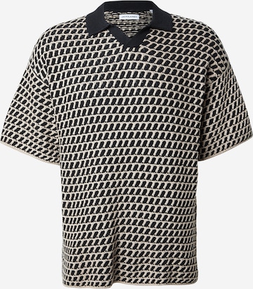 JACK & JONES Pulover 'JJHUDSON' | črna barva: sprednja stran