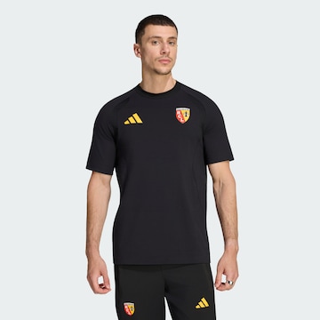 T-Shirt fonctionnel 'RC Lens Tiro' ADIDAS PERFORMANCE en noir : devant