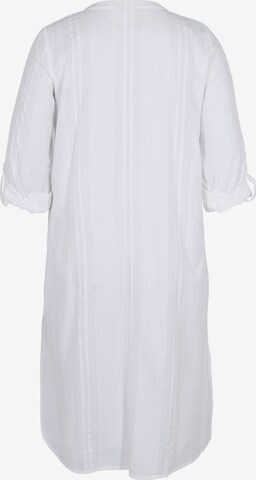 Zizzi Shirt Dress 'Kalid' in White