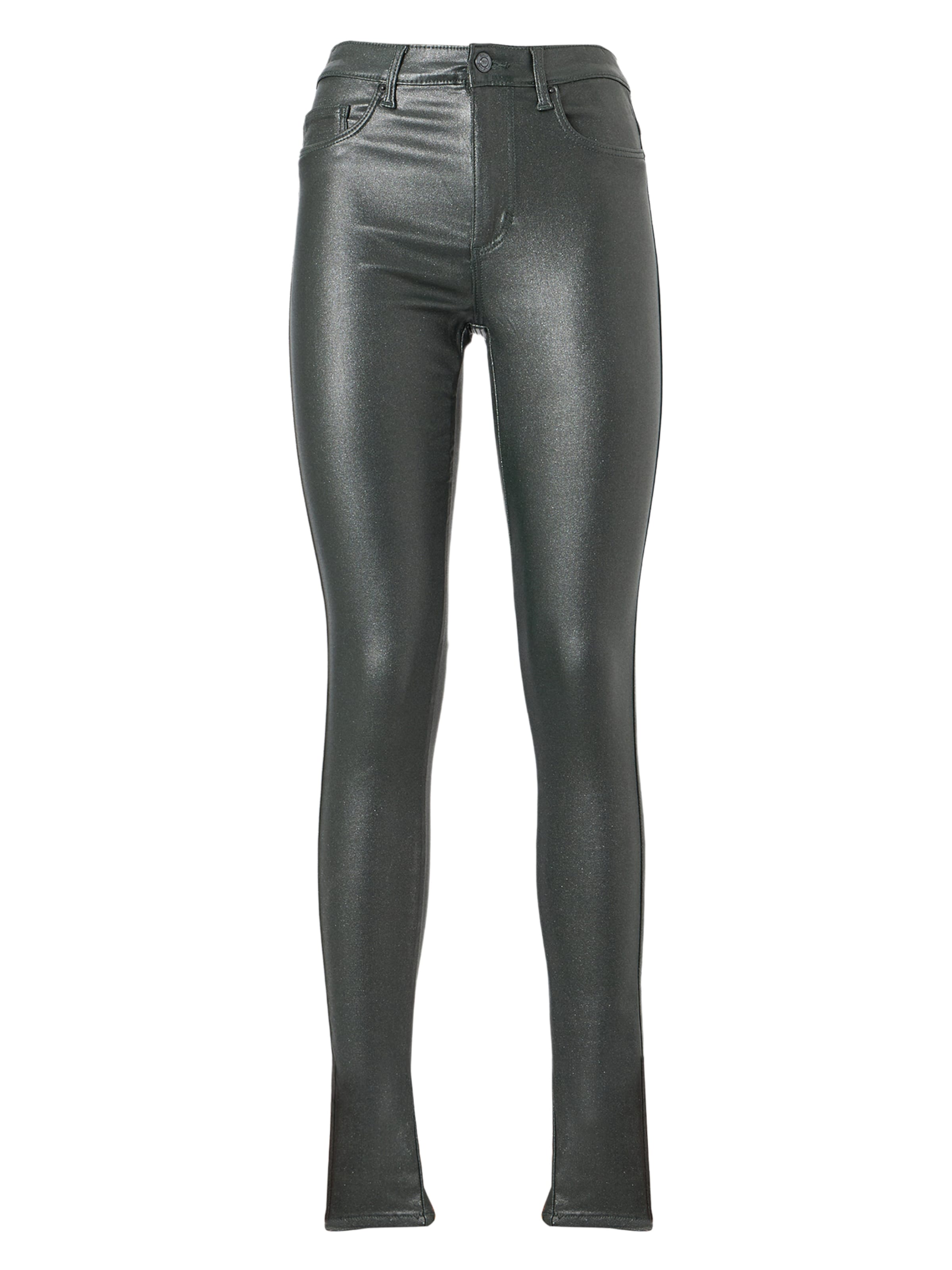 ONLY - Skinny Calças de ganga 'ONLROYAL' em verde: frente