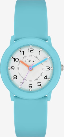 s.Oliver Watch 'The Little Spark' in Blue: front