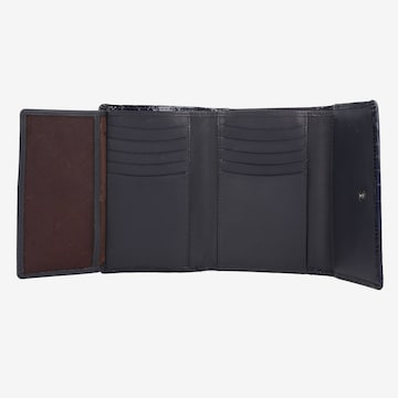 Braun Büffel Wallet 'Verona' in Blue