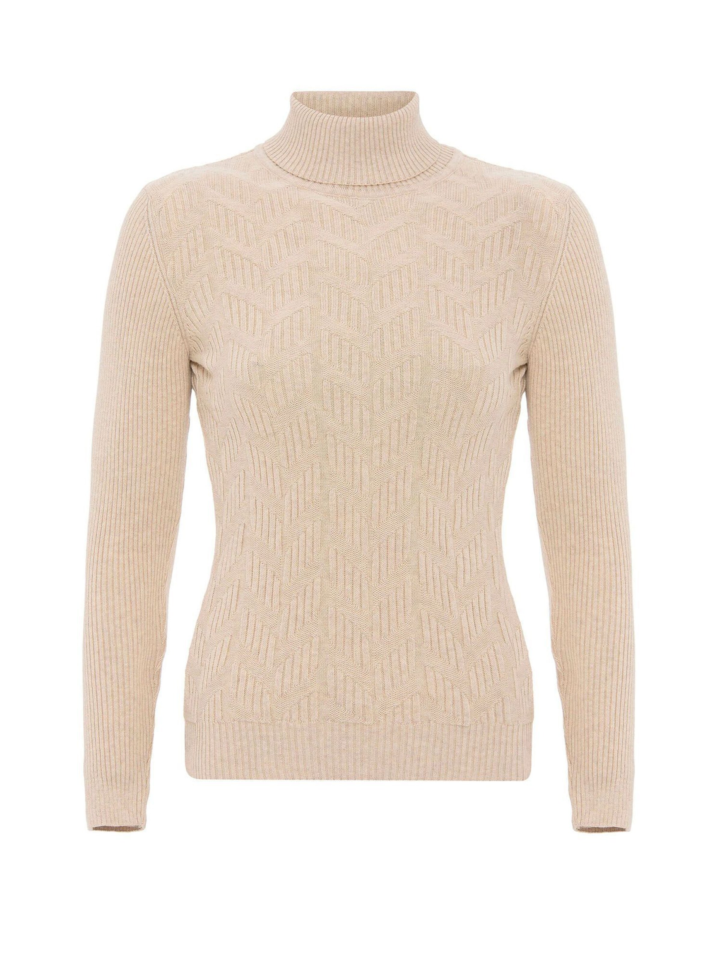 Jacey Quinn Svetr – bílá: přední strana