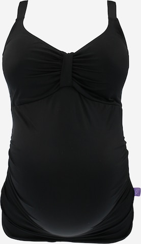 petit amour Bralette Tankini 'AMANDA' in Black