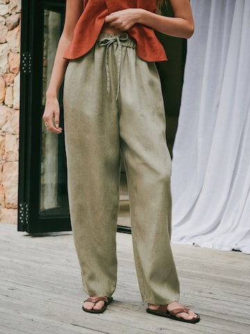 Next Loosefit Hose 'N. Premium' in Grün: Vorderseite