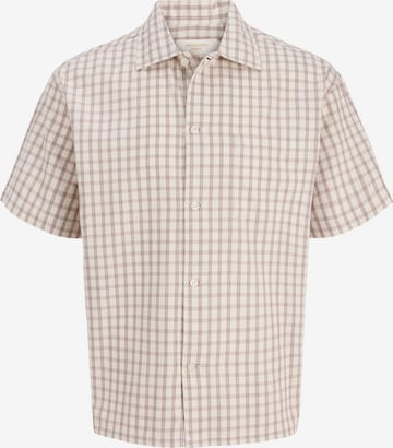 JACK & JONES Comfort Fit Skjorte i hvid: forside