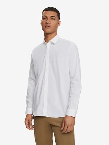 ESPRIT Regular Fit Skjorte i hvid: forside