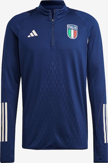 ADIDAS PERFORMANCE Sportsweatshirt 'Italien Pro' in dunkelblau / grün / rot / weiß, Produktansicht