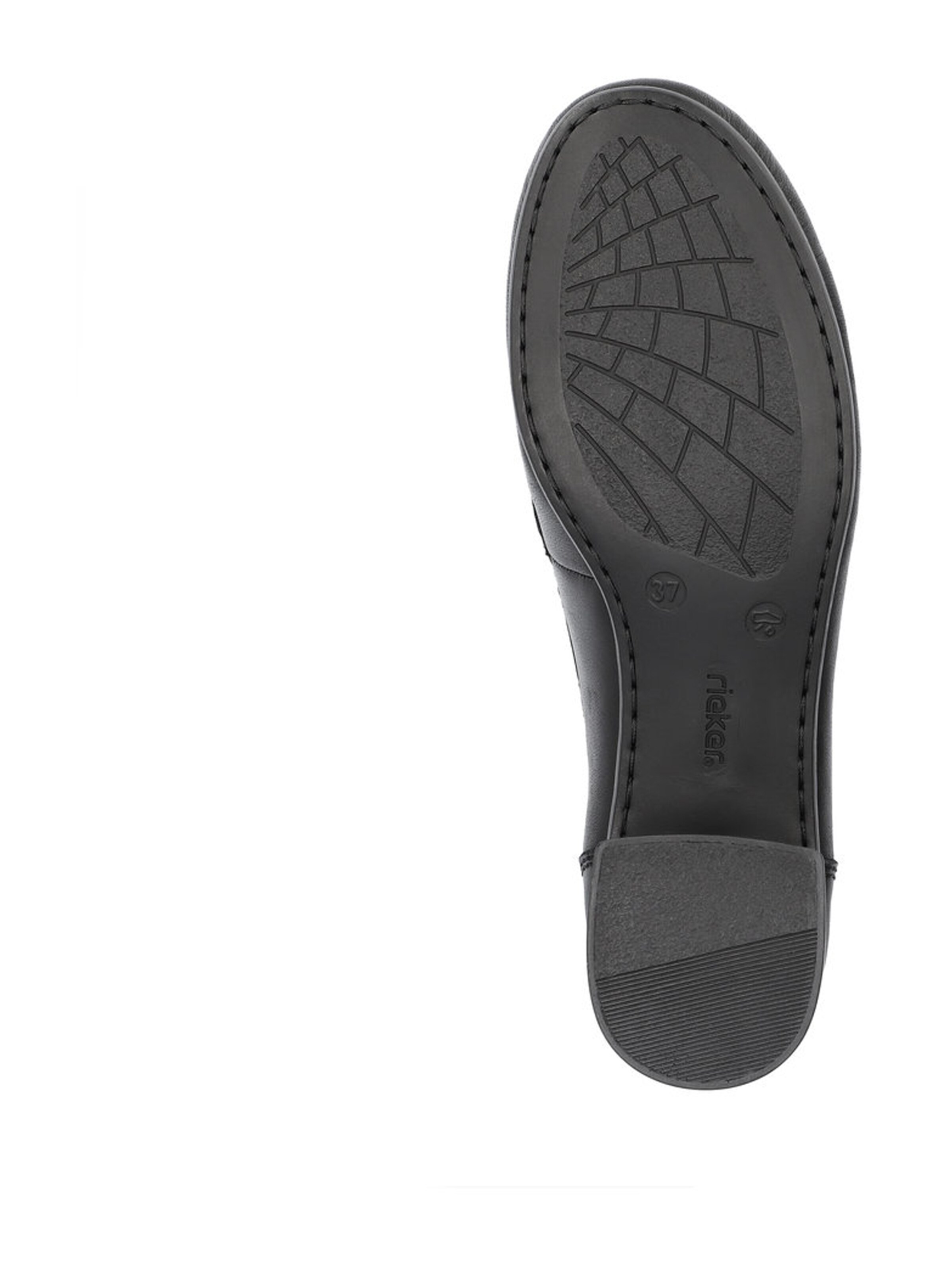 Rieker Mokassin in Schwarz