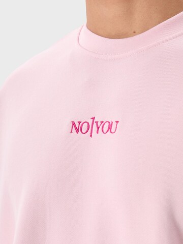 Ossy Homer Sweatshirt '450 GSM Heavy Cotton Oversize' in Pink
