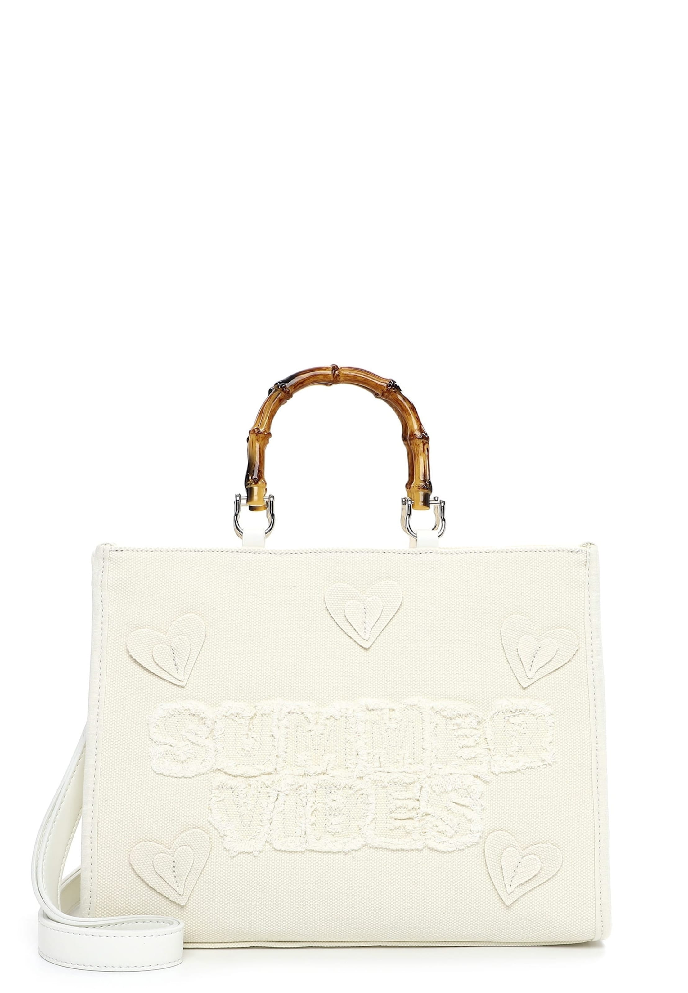 Emily & Noah Shopper ' E&N Joelle ' in Wit: voorkant