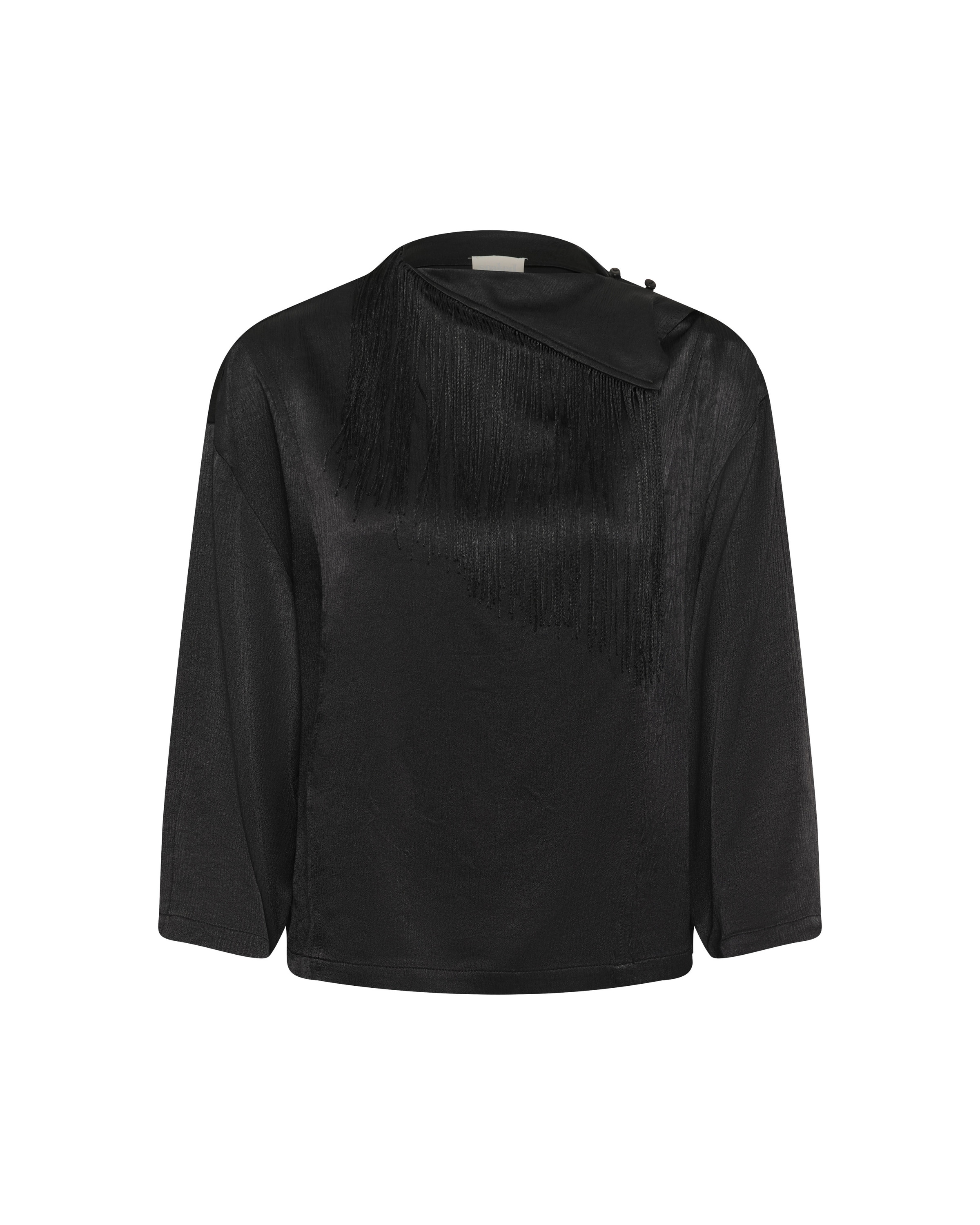 SOAKED IN LUXURY - Blusa 'Mirabella ' em preto: frente