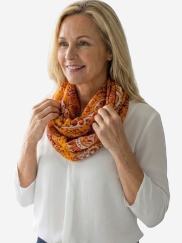 Sunsa Schlauchschal 'Sunsa'‌‌‌‌‌‌ in Orange: Vorderseite