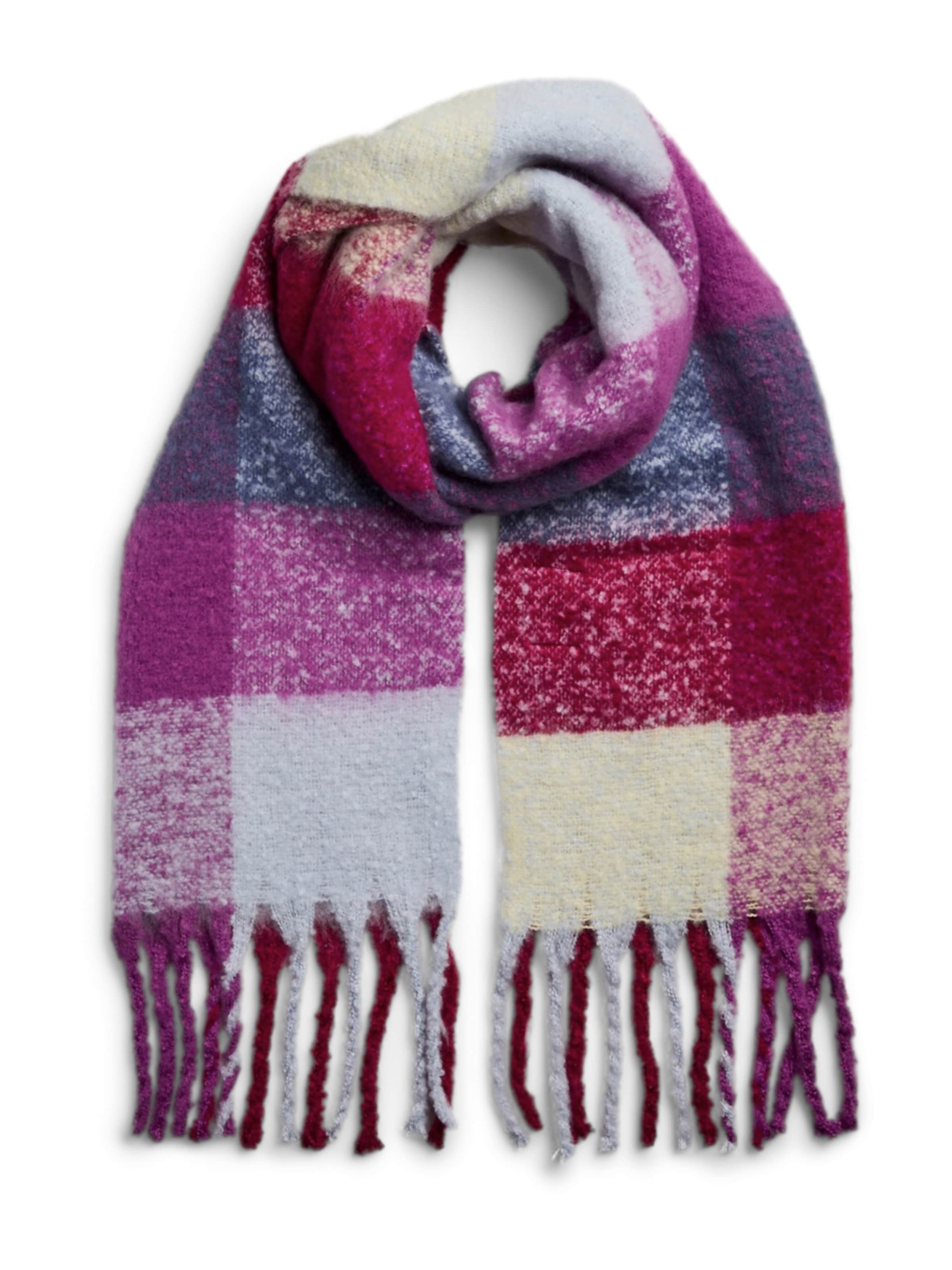 PIECES Šála 'PCMADA' – fialová: přední strana