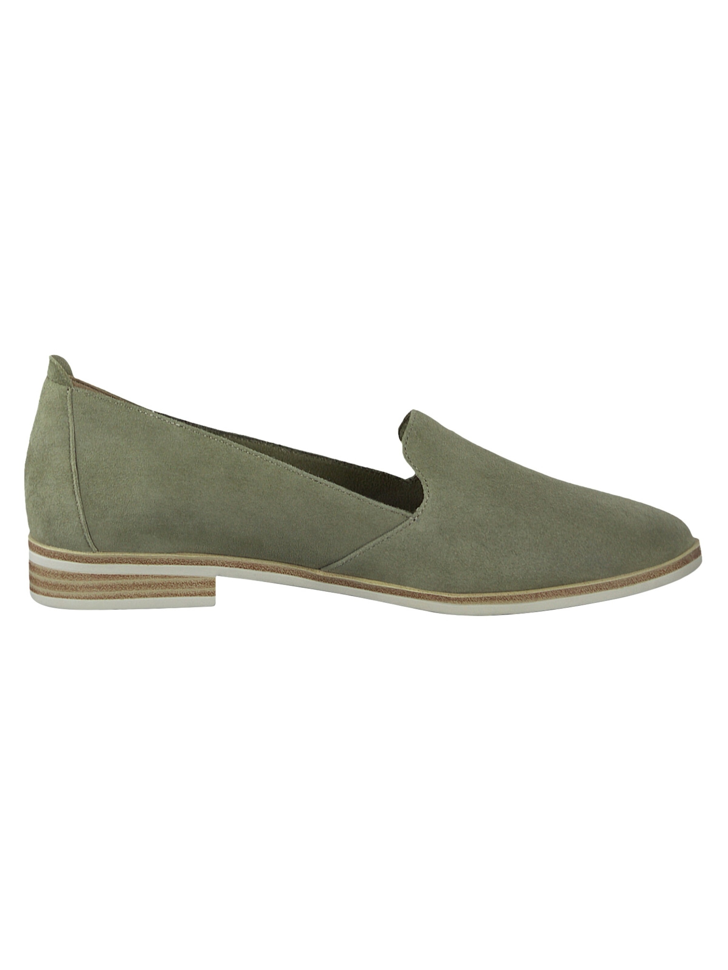 Chaussure basse Tamaris en vert