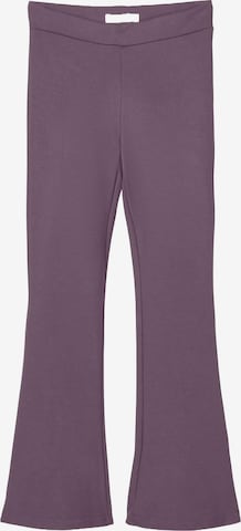 NAME IT Boot cut Trousers 'Frikkali' in Purple: front