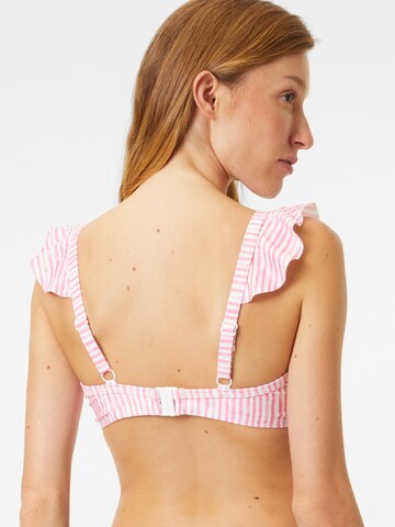 Hunkemöller T-shirt Bikinioverdel 'JULIA' i pink