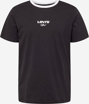 LEVI'S ® Koszulka 'Graphic Crewneck Tee' w kolorze czarny: przód