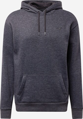 Sweat-shirt HOLLISTER en gris : devant