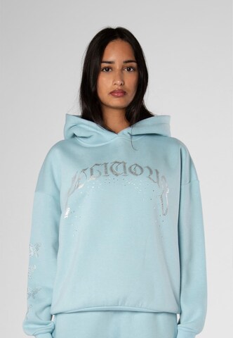 Sweat-shirt Felicious en bleu : devant