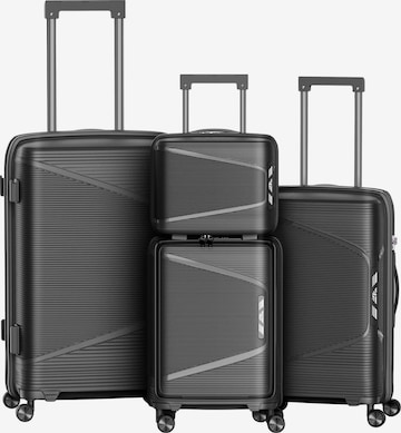 4FLY Kofferset 'Linea Lux' in Grau: Vorderseite