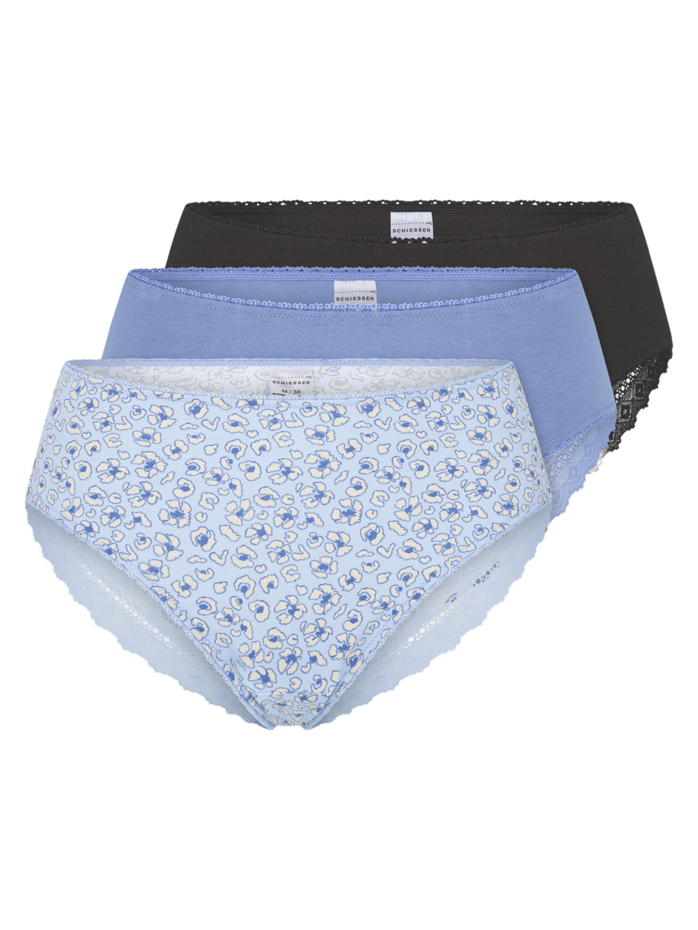 SCHIESSER Panty 'Modern Multipacks' in Blue: front