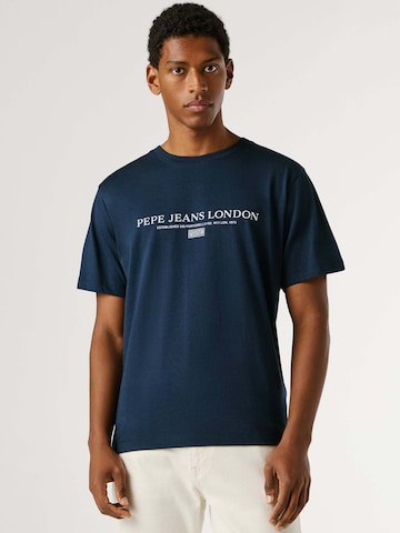 T-Shirt Pepe Jeans en bleu