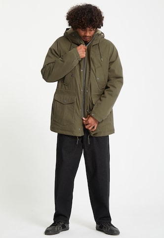 Volcom - Parka de inverno 'Starget' em verde