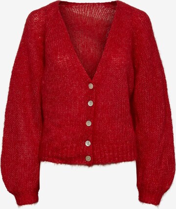 Cardigan 'Lambi' Y.A.S en rouge : devant