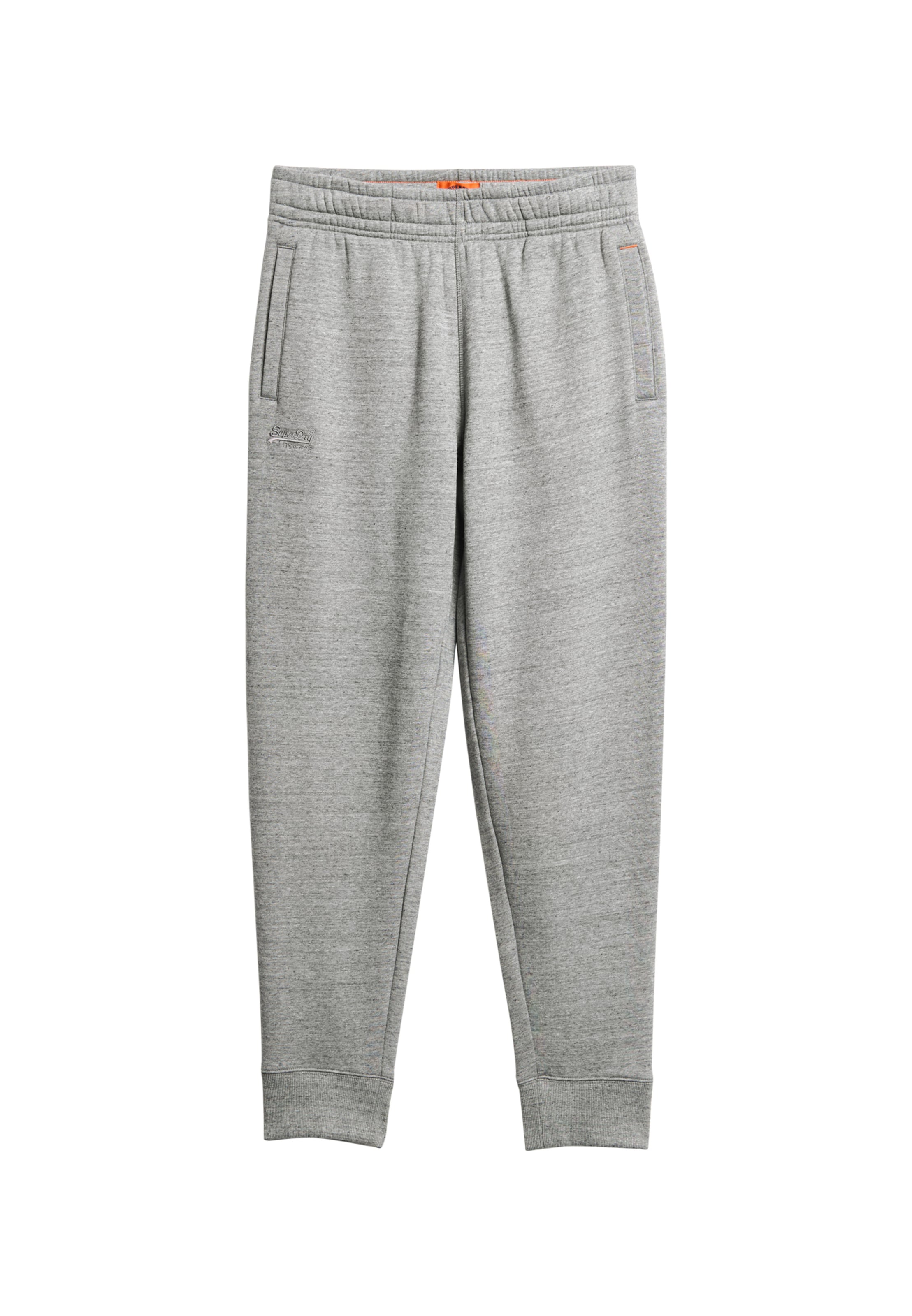 Pantalon 'Essential' Superdry en gris : devant
