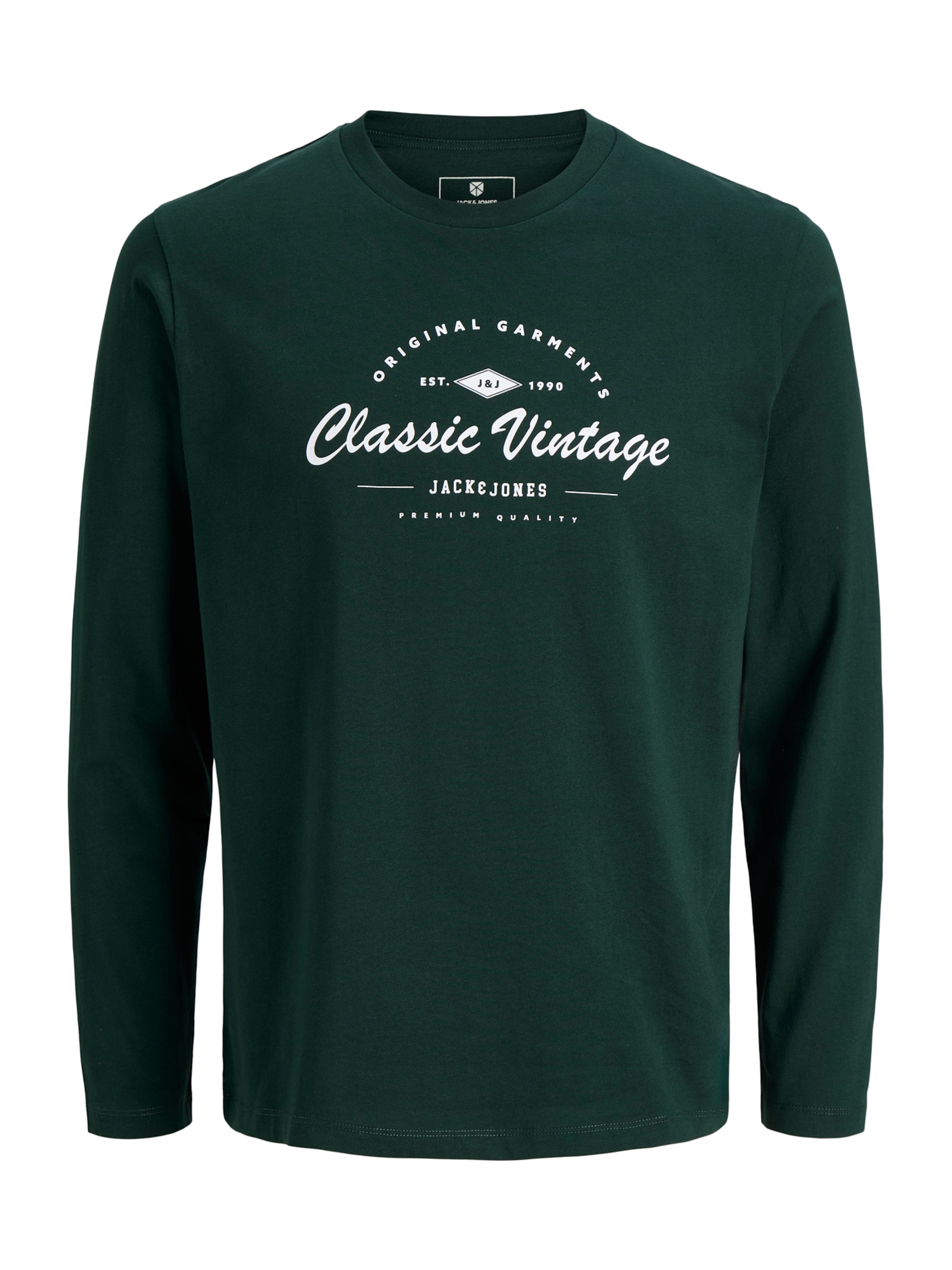 Jack & Jones Junior Shirt 'ZANDER' in Green: front