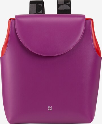 DuDu Backpack in Pink: front