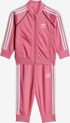 rožinė ADIDAS ORIGINALS Treningas 'Adicolor': priekis