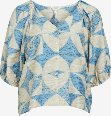 OBJECT Blouse 'BETINA' in Blauw: voorkant
