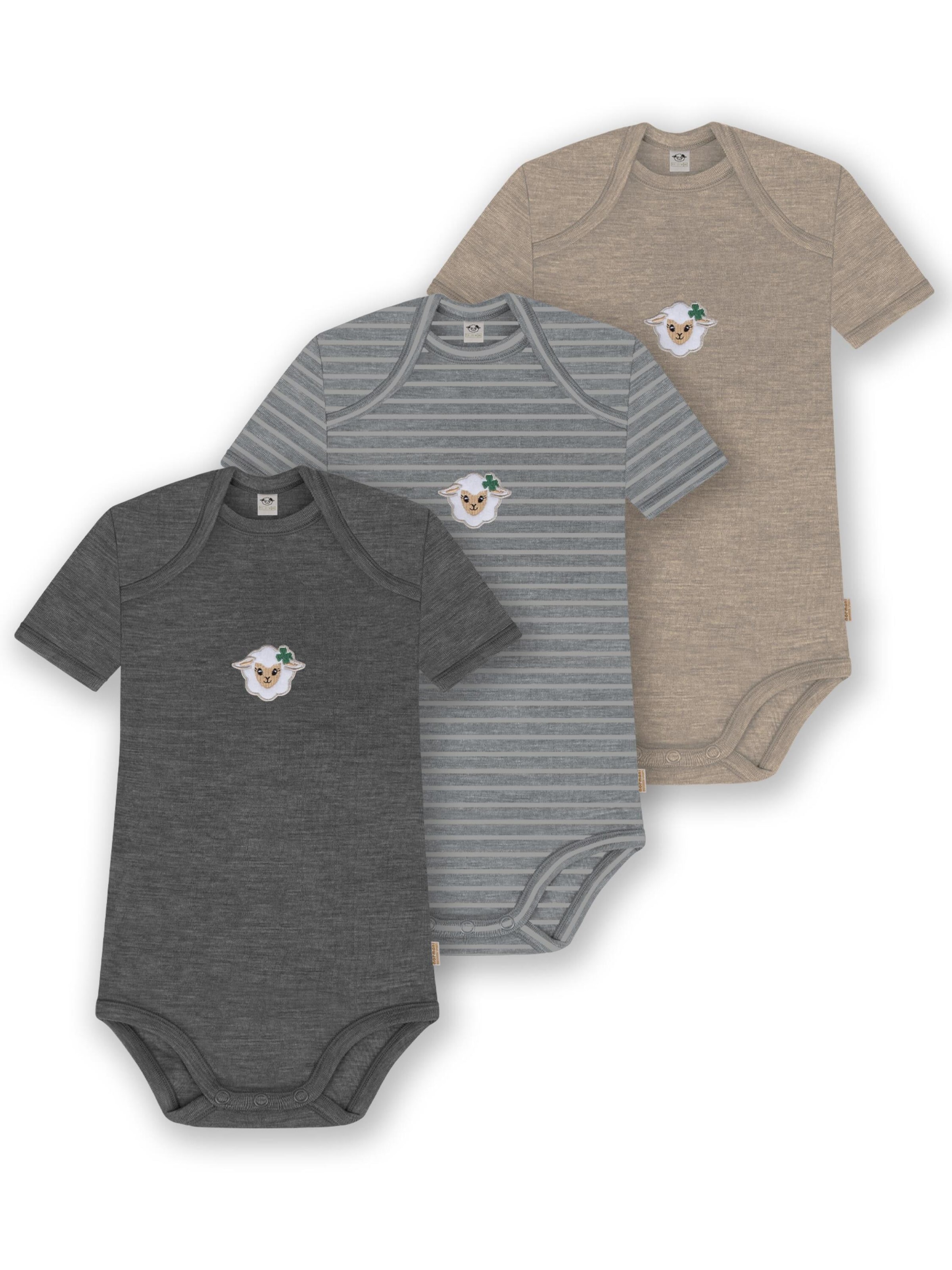 normani Rompertje/body 'Taurang' in Beige: voorkant