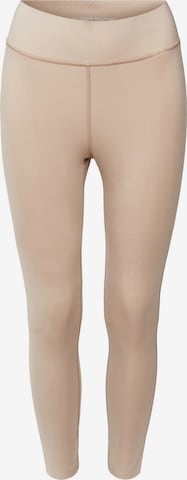 ESPRIT Sportbroek in Beige: voorkant