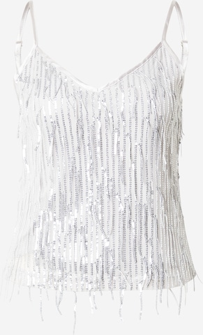 ONLY - Top 'ONLSPACY' en blanco: frente