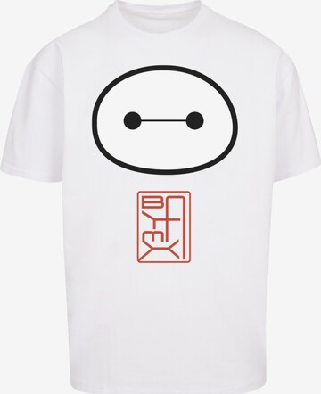 T-Shirt 'Big Hero 6 Baymax' F4NT4STIC en blanc : devant
