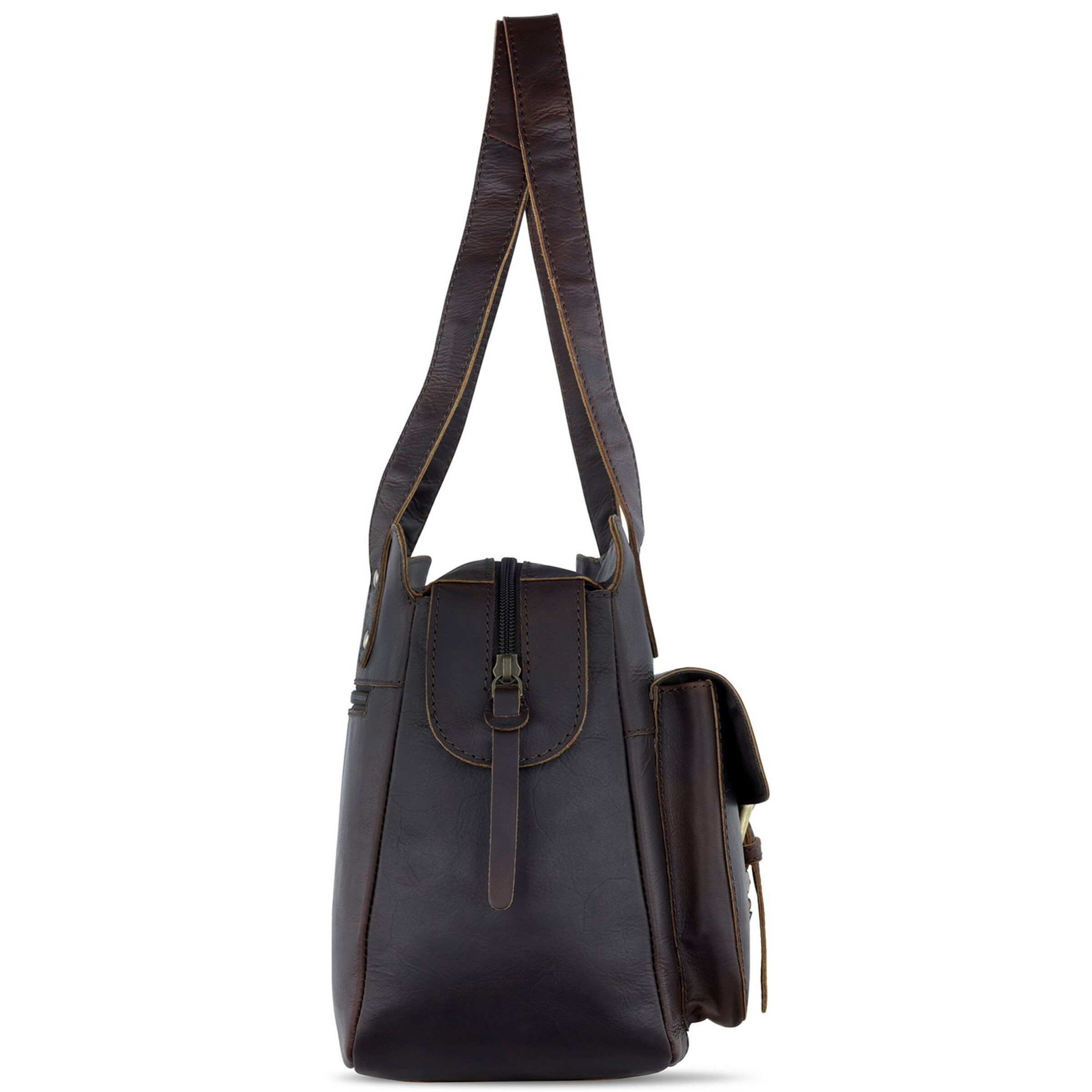 KLONDIKE 1896 Shoulder bag 'Rush Zoe' in Brown