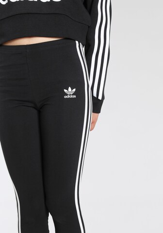 Skinny Leggings 'Adicolor' di ADIDAS ORIGINALS in nero